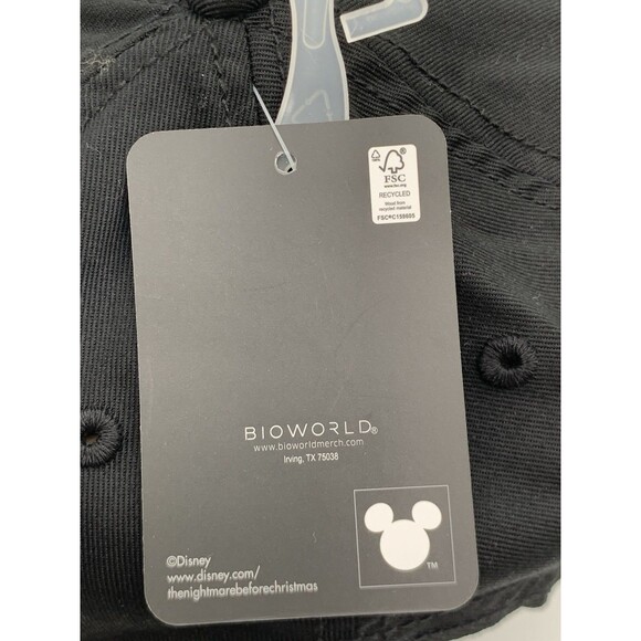 The Nightmare Before Christmas Bioworld Flex Baseball Cap Jack Skellington NWT - Picture 7 of 10